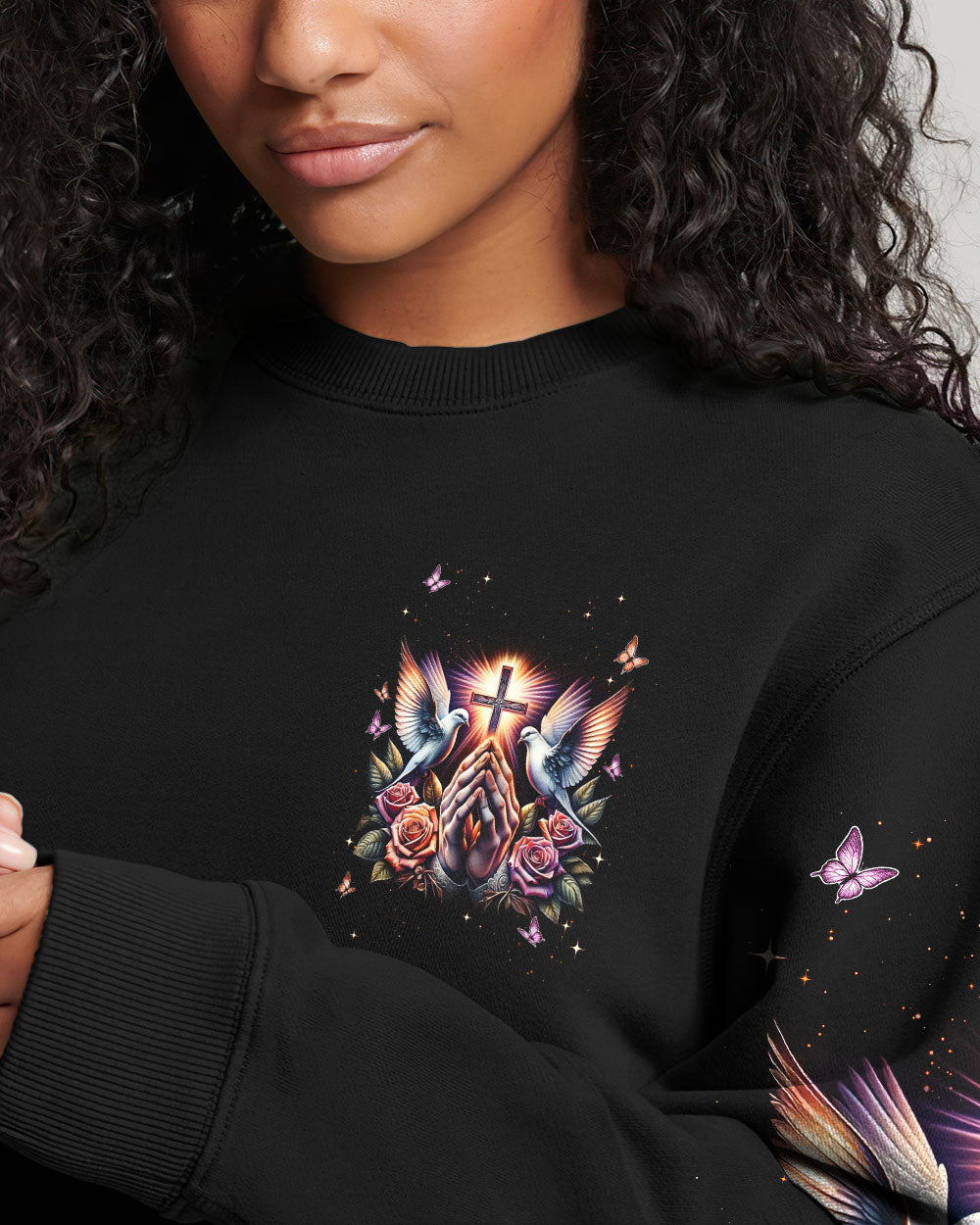 A Day Without Prayer Is A Day Without Power Women's All Over Print Shirt - Tlnt2609251