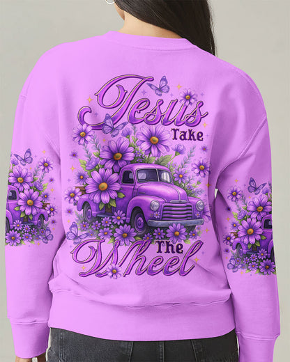Jesus Take The Wheel Women's All Over Print Shirt - Tltr2309253