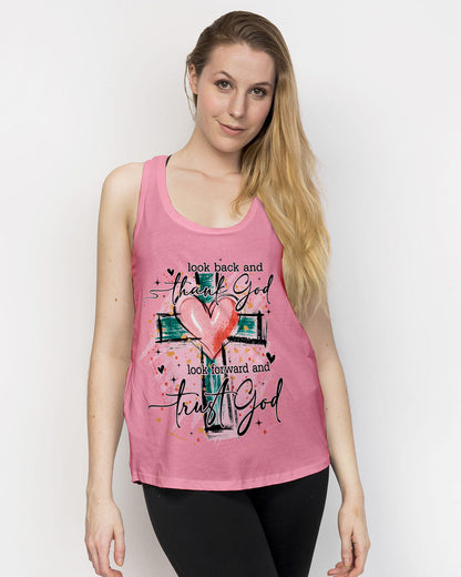 Look Back And Thank God Women's All Over Print Shirt - Tyqy3009254
