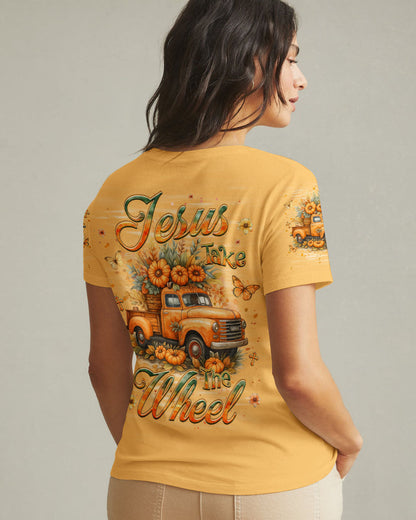 Jesus Take The Wheel Women's All Over Print Shirt - Yhhg0210251