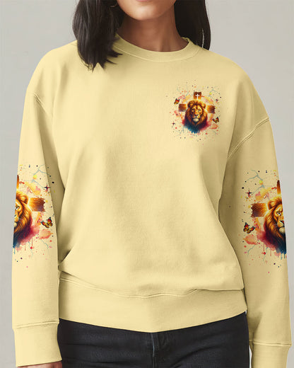 Jesus Dropped The Charges Lion Women's All Over Print Shirt - Yhhg2609253