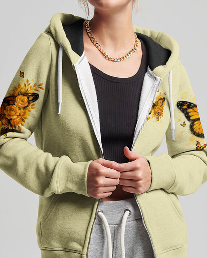 Blessed By God Loved By Jesus Butterfly Women's All Over Print Shirt - Tltw2509254
