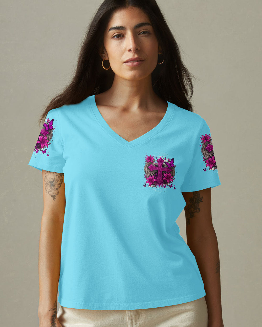 Lord Stood With Me Women's All Over Print Shirt - Tytd2709253