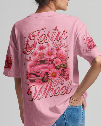 Jesus Take The Wheel Women's All Over Print Shirt - Tyqy2906251