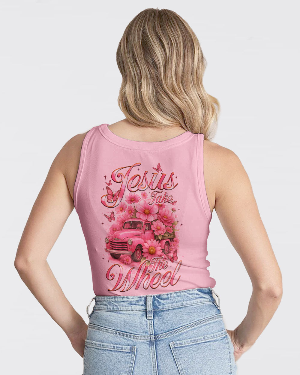 Jesus Take The Wheel Women's All Over Print Shirt - Tyqy2906251