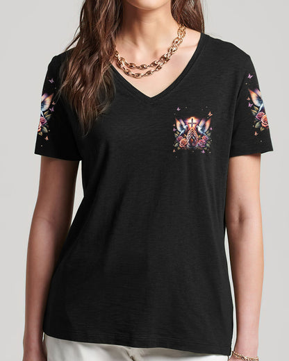 A Day Without Prayer Is A Day Without Power Women's All Over Print Shirt - Tlnt2609251