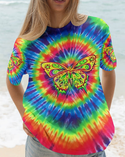 RAINBOW SWIRL BUTTERFLY ALL OVER PRINT - YHLT0601262