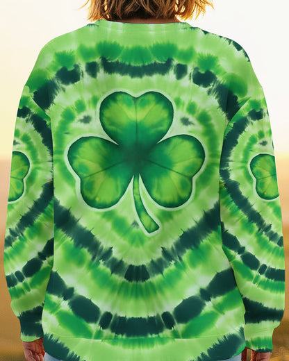 SHAMROCK GREEN COLOR PATRICK'S DAY ALL OVER PRINT - TYQY3012253
