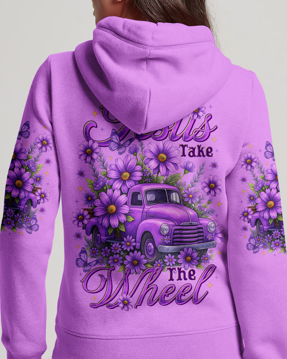 Jesus Take The Wheel Women's All Over Print Shirt - Tltr2309253