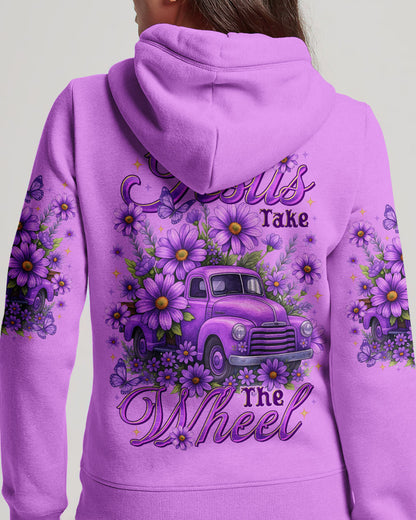 Jesus Take The Wheel Women's All Over Print Shirt - Tltr2309253
