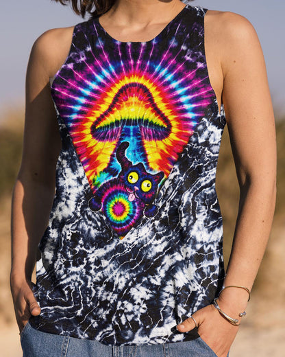 CAT MUSHROOM ALL OVER PRINT - KMTM0701261