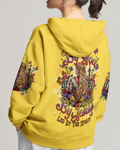 Blessed By God Loved By Jesus Warrior Flower  Women's All Over Print Shirt - Tltr3009251