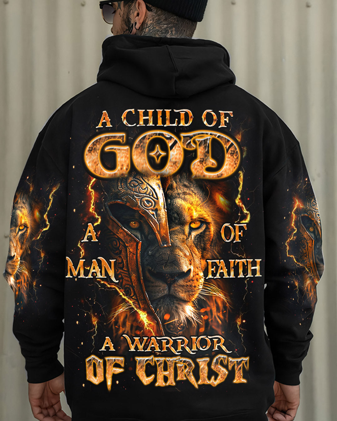 (Hot Deal) A Warrior Of Christ Lion Men's All Over Print Shirt - Yhhn0702251