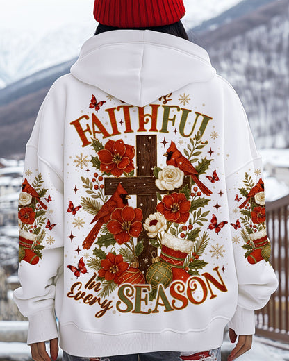 God Is Faithful Cardinal Christmas Women's All Over Print Shirt - Tlno0110253