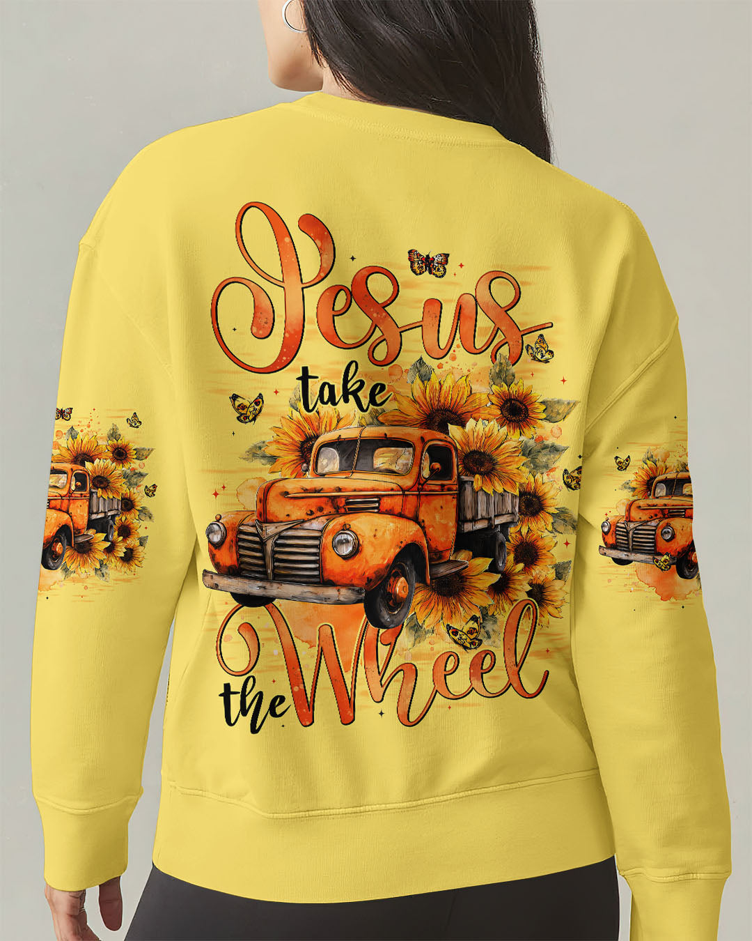 Jesus Take The Wheel Women's All Over Print Shirt - Tytd2709251