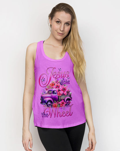 Jesus Take The Wheel Women's All Over Print Shirt - Tytd2909252