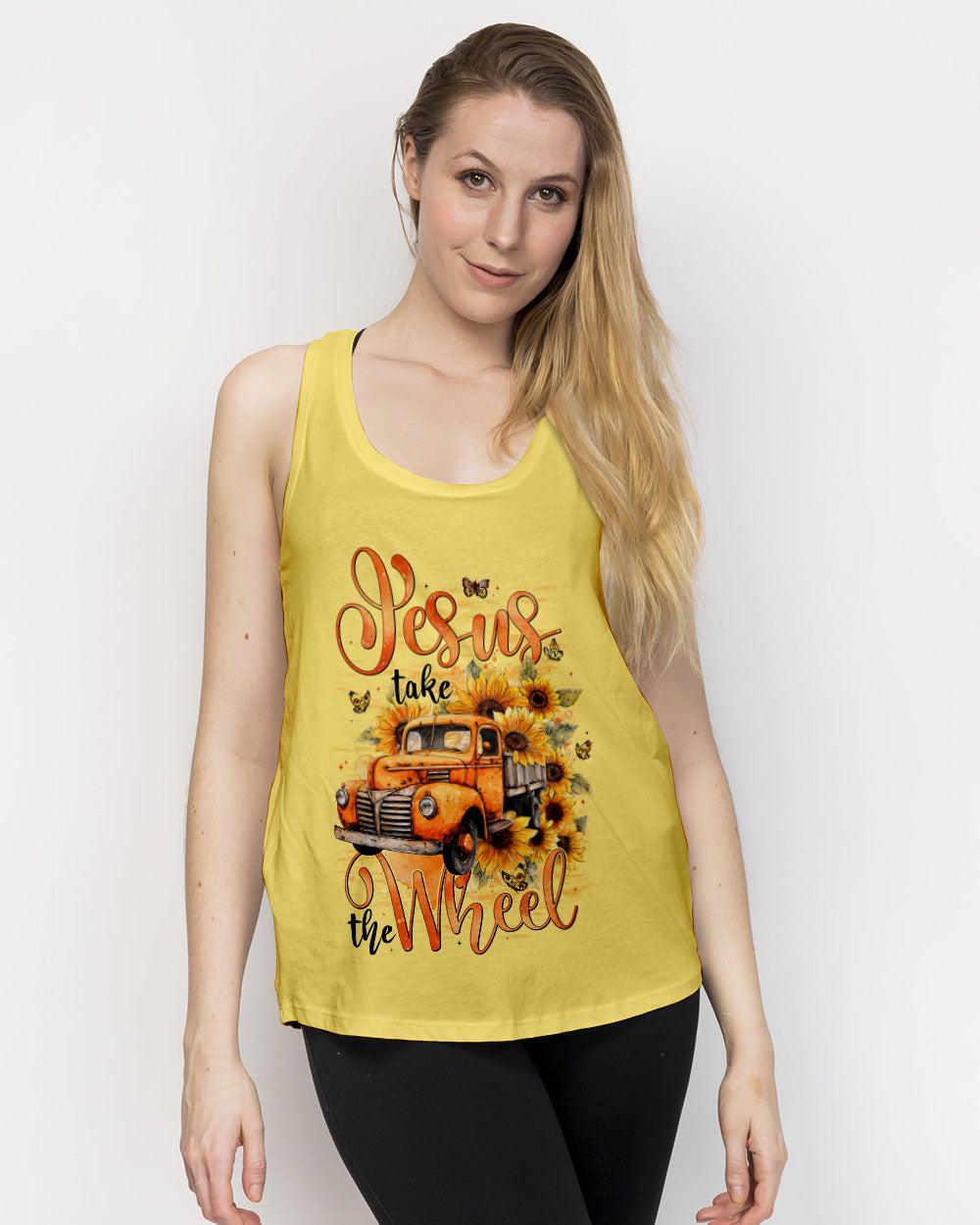 Jesus Take The Wheel Women's All Over Print Shirt - Tytd2709251