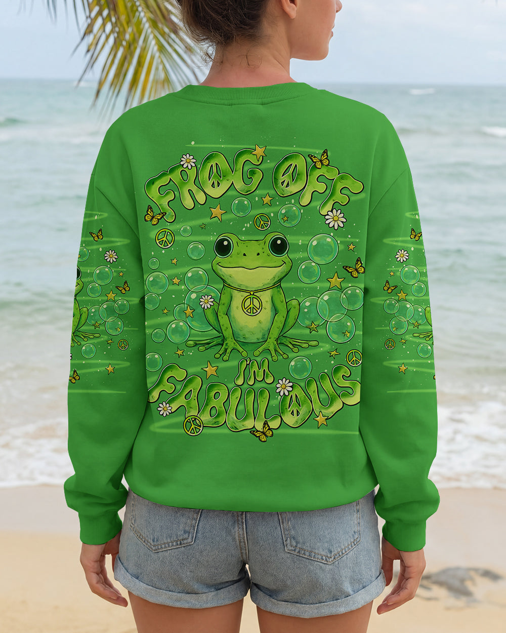FROG OFF I'M FABULOUS ALL OVER PRINT - TLNT2912251