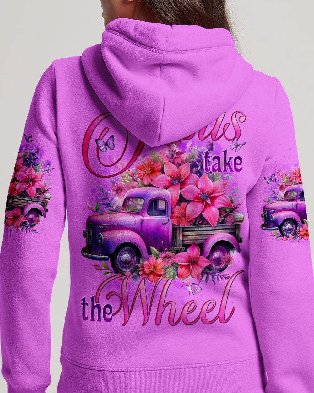 Jesus Take The Wheel Women's All Over Print Shirt - Tytd2909252