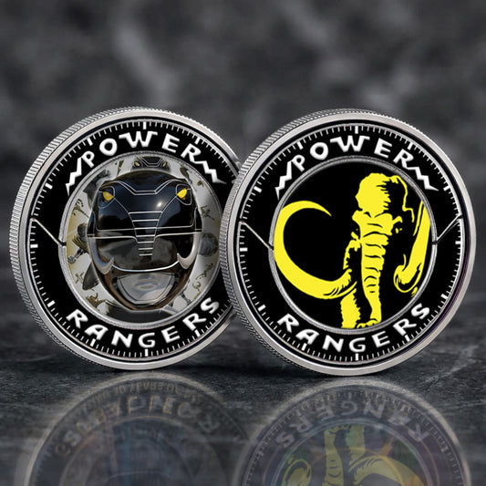 Mighty Morphin Power Rangers Mastodon Printed Commemorative Coin