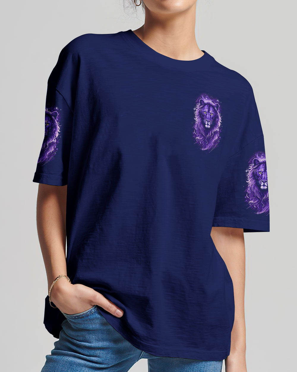 The Strongest Warriors Have The Most Scars Lion Women's All Over Print Shirt - Tyqy0210252
