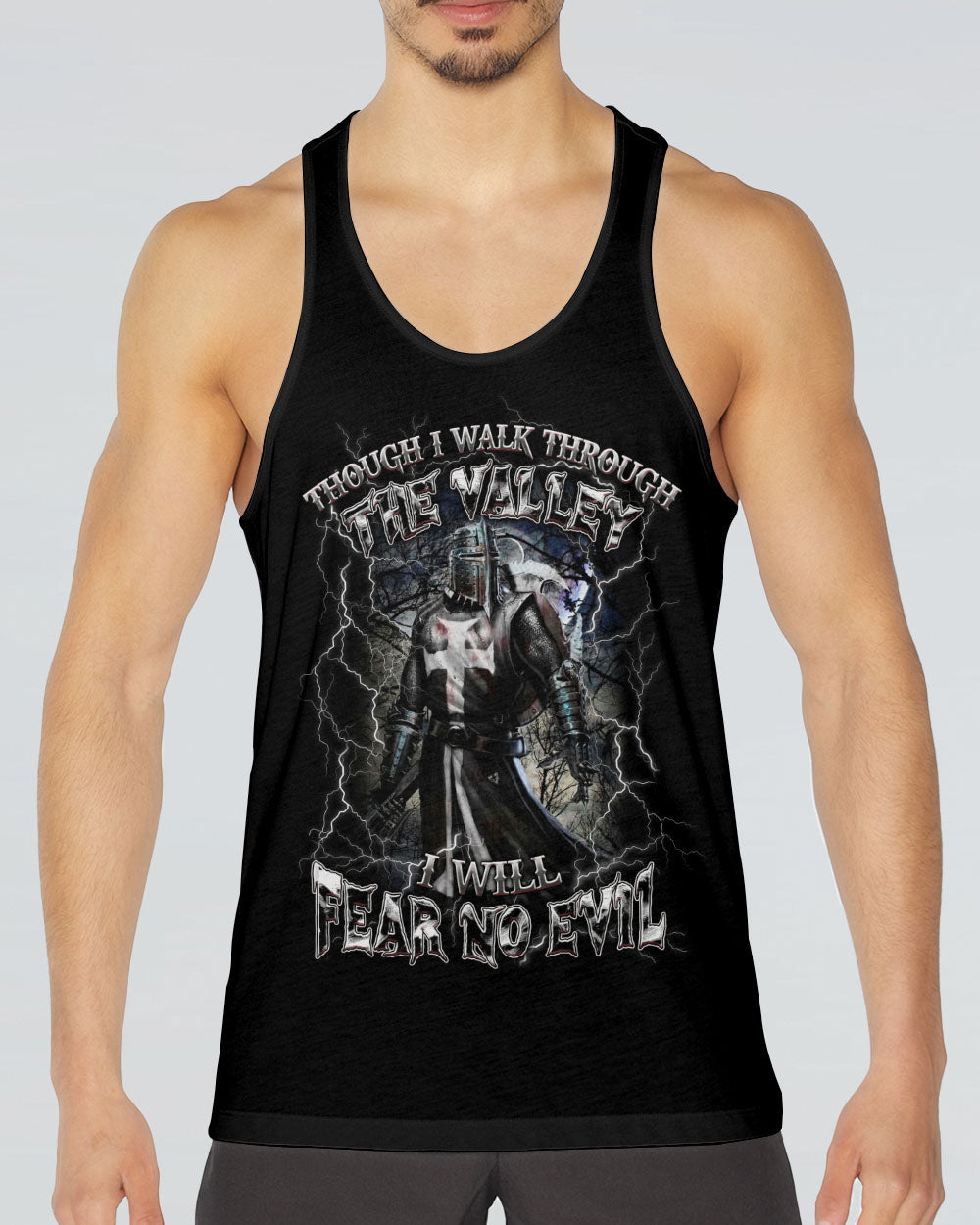 I Will Fear No Evil Men's All Over Print Shirt - Yhln0110254