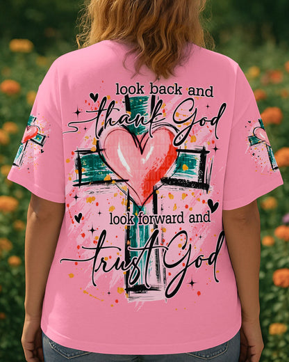 Look Back And Thank God Women's All Over Print Shirt - Tyqy3009254