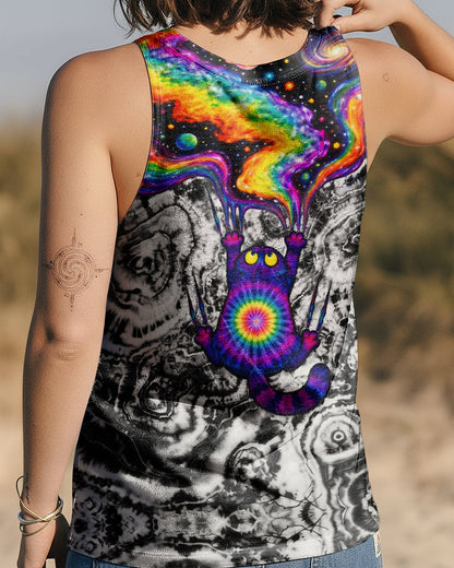 SCRATCHING CAT GALAXY ALL OVER PRINT - KMTM1201261