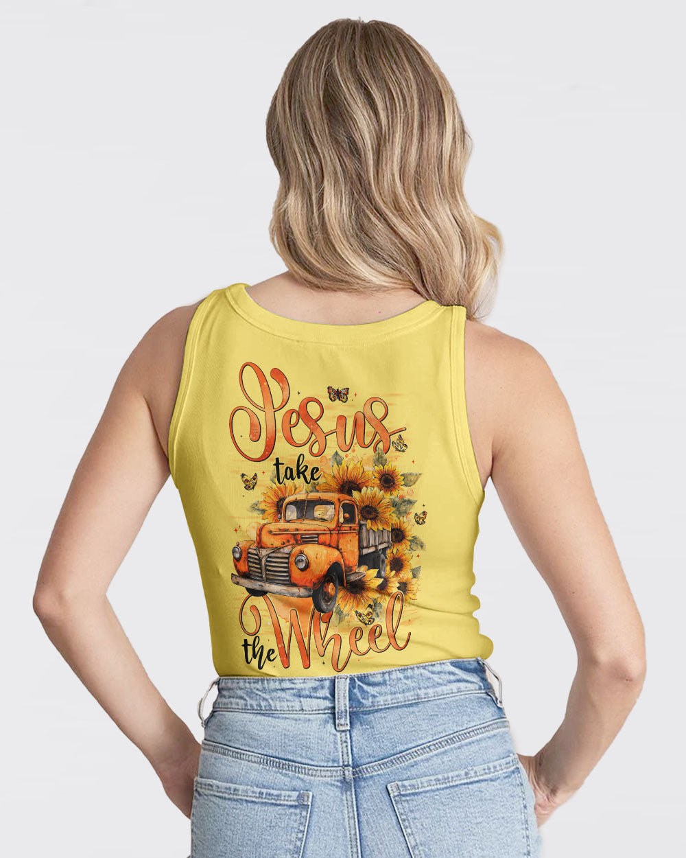 Jesus Take The Wheel Women's All Over Print Shirt - Tytd2709251