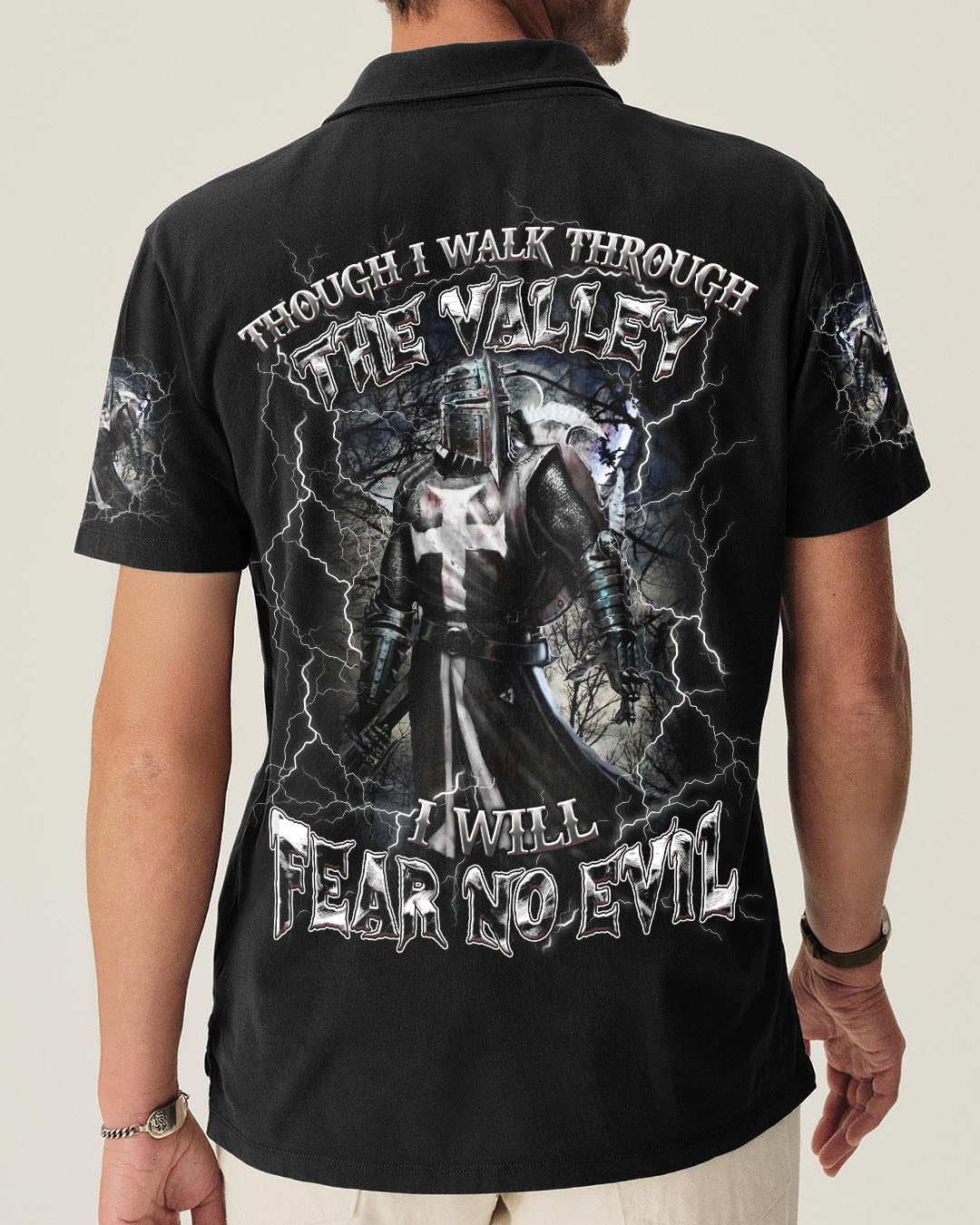 I Will Fear No Evil Men's All Over Print Shirt - Yhln0110254