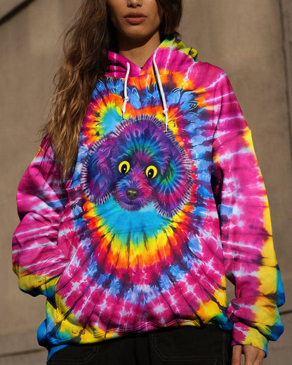 POODLE DOG SWIRL ALL OVER PRINT - TLNO0801261