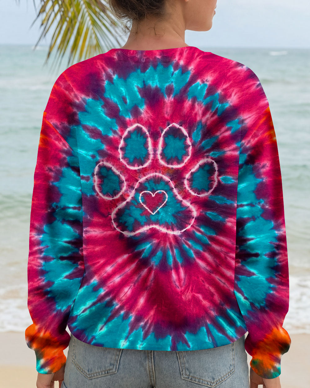 PAW PRINT SWIRL ALL OVER PRINT  - TLNT3012252