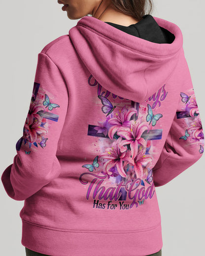 No One Can Block The Blessings Women's All Over Print Shirt - Tytd2409251