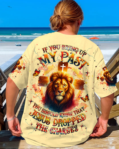 Jesus Dropped The Charges Lion Women's All Over Print Shirt - Yhhg2609253