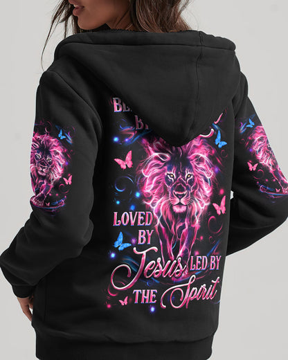 Blessed By God Loved By Jesus Lion Women's All Over Print Shirt - Yhln2909251