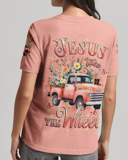 Jesus Take The Wheel Women's All Over Print Shirt - Yhlt2909254