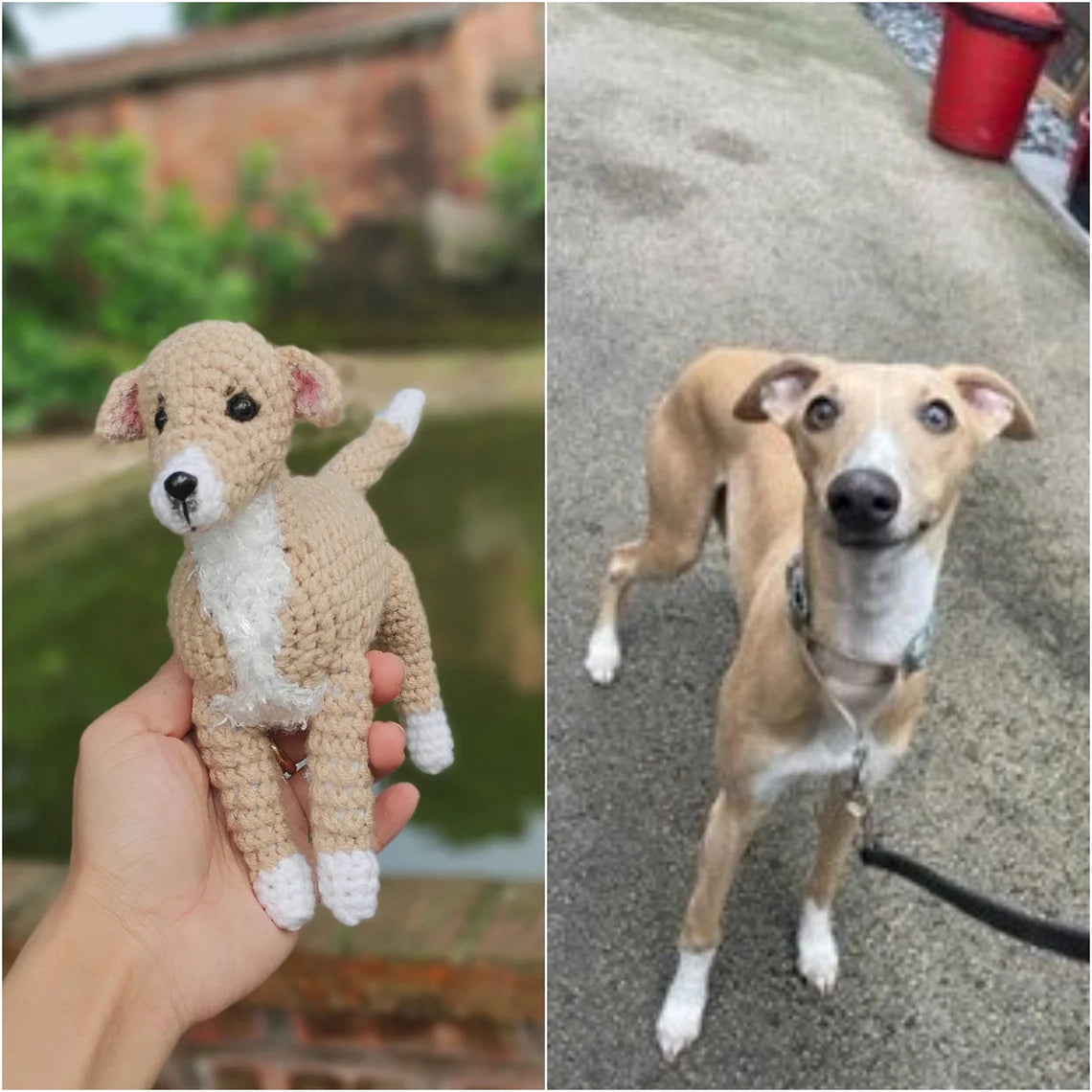 Custom Crochet Pet Plushie – Handmade Look-Alike of Your Beloved Pet