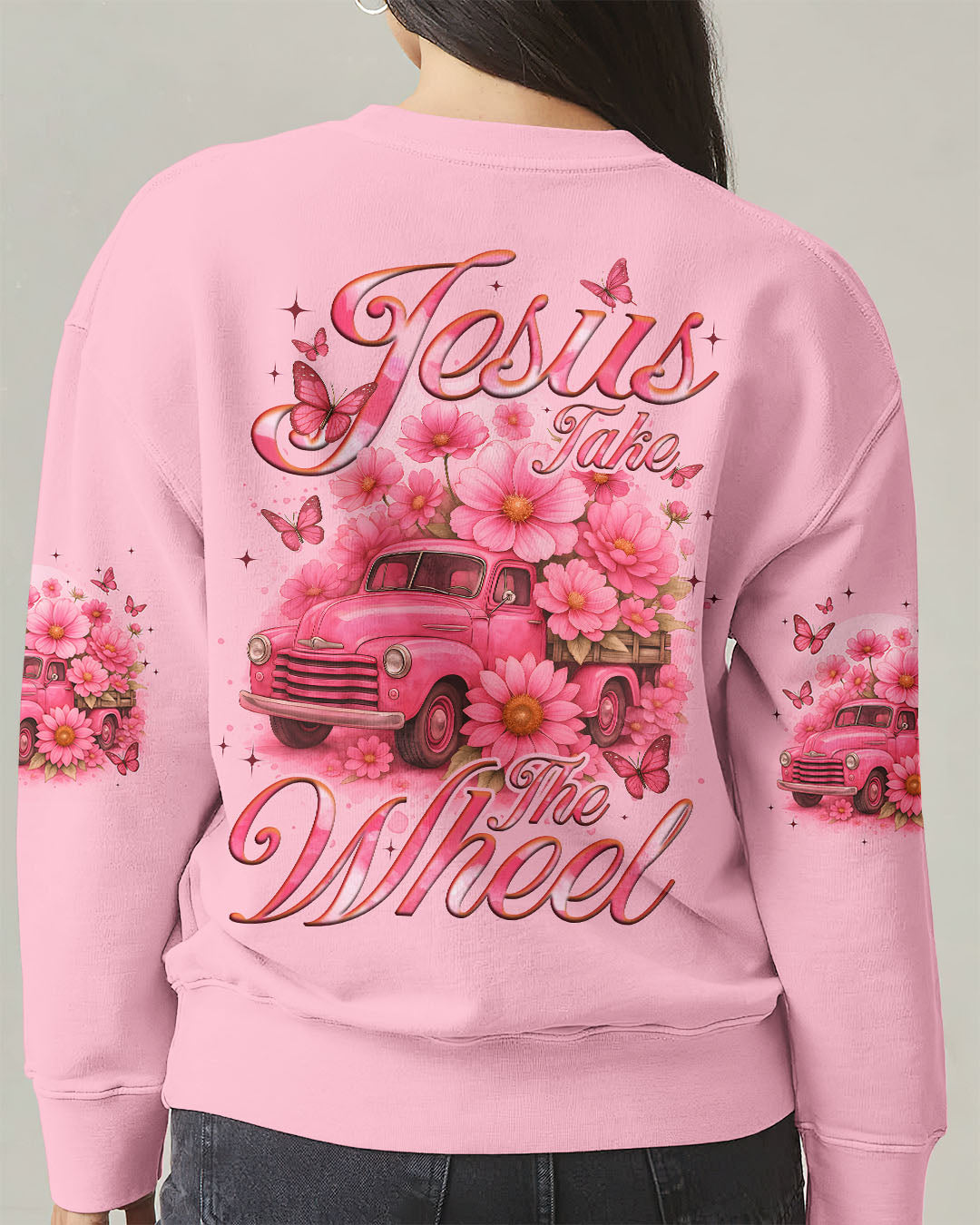 Jesus Take The Wheel Women's All Over Print Shirt - Tyqy2906251