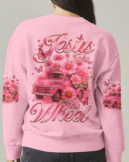 Jesus Take The Wheel Women's All Over Print Shirt - Tyqy2906251