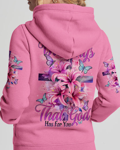 No One Can Block The Blessings Women's All Over Print Shirt - Tytd2409251
