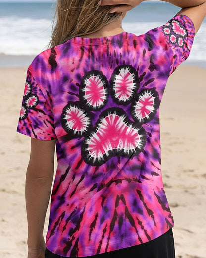PINK PAW GALAXY ALL OVER PRINT - YHLN0701262