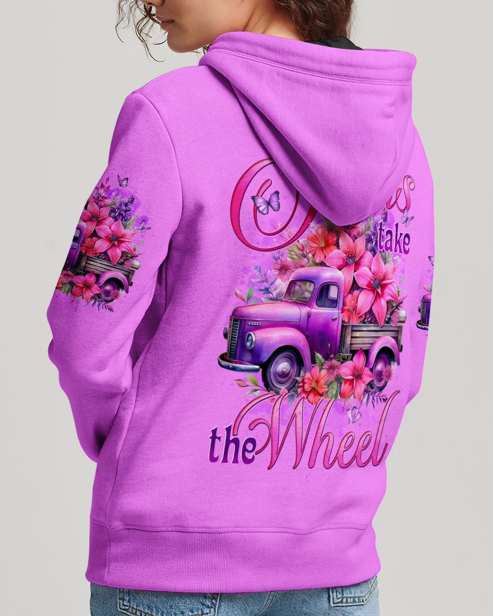 Jesus Take The Wheel Women's All Over Print Shirt - Tytd2909252