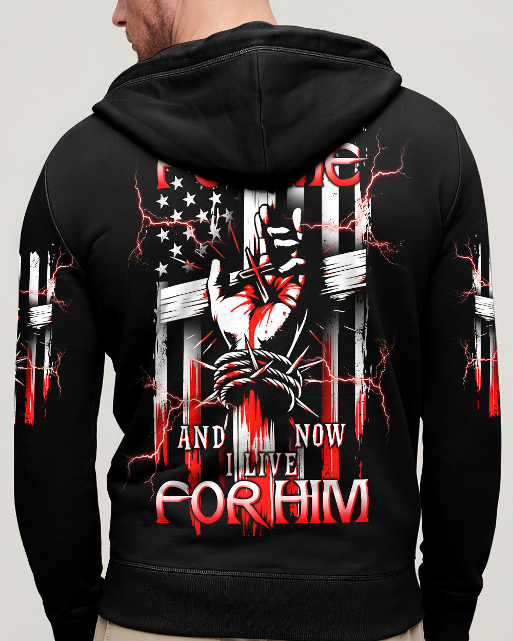 (Hot Deal) He Died For Me Men's All Over Print Shirt  - Tlnt0702254