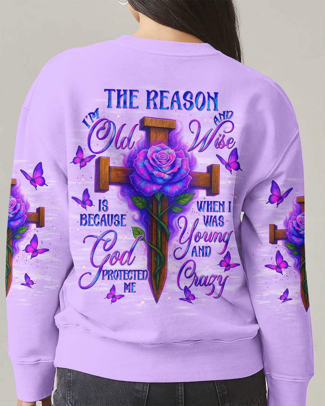 The Reason I’m Old And Wise Women's All Over Print Shirt - Tlnt2409252