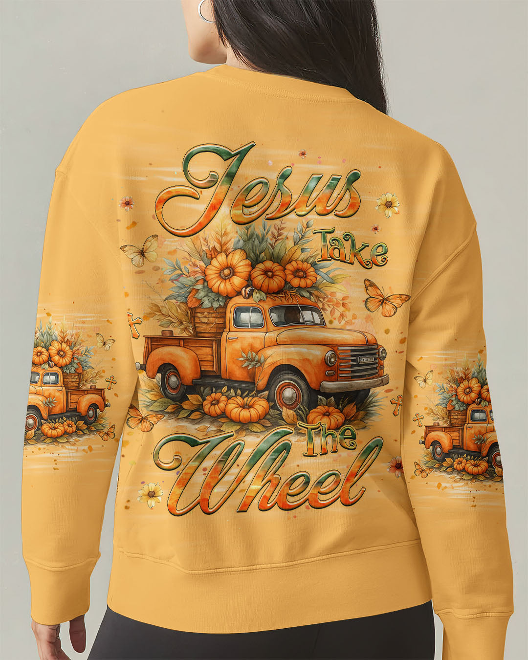 Jesus Take The Wheel Women's All Over Print Shirt - Yhhg0210251