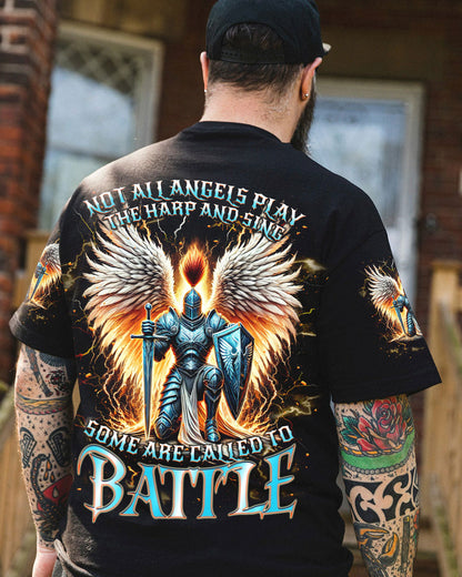(Hot Deal) Not All Angels Play The Harp And Sing Warrior Men's All Over Print Shirt  - Tlnt0402255