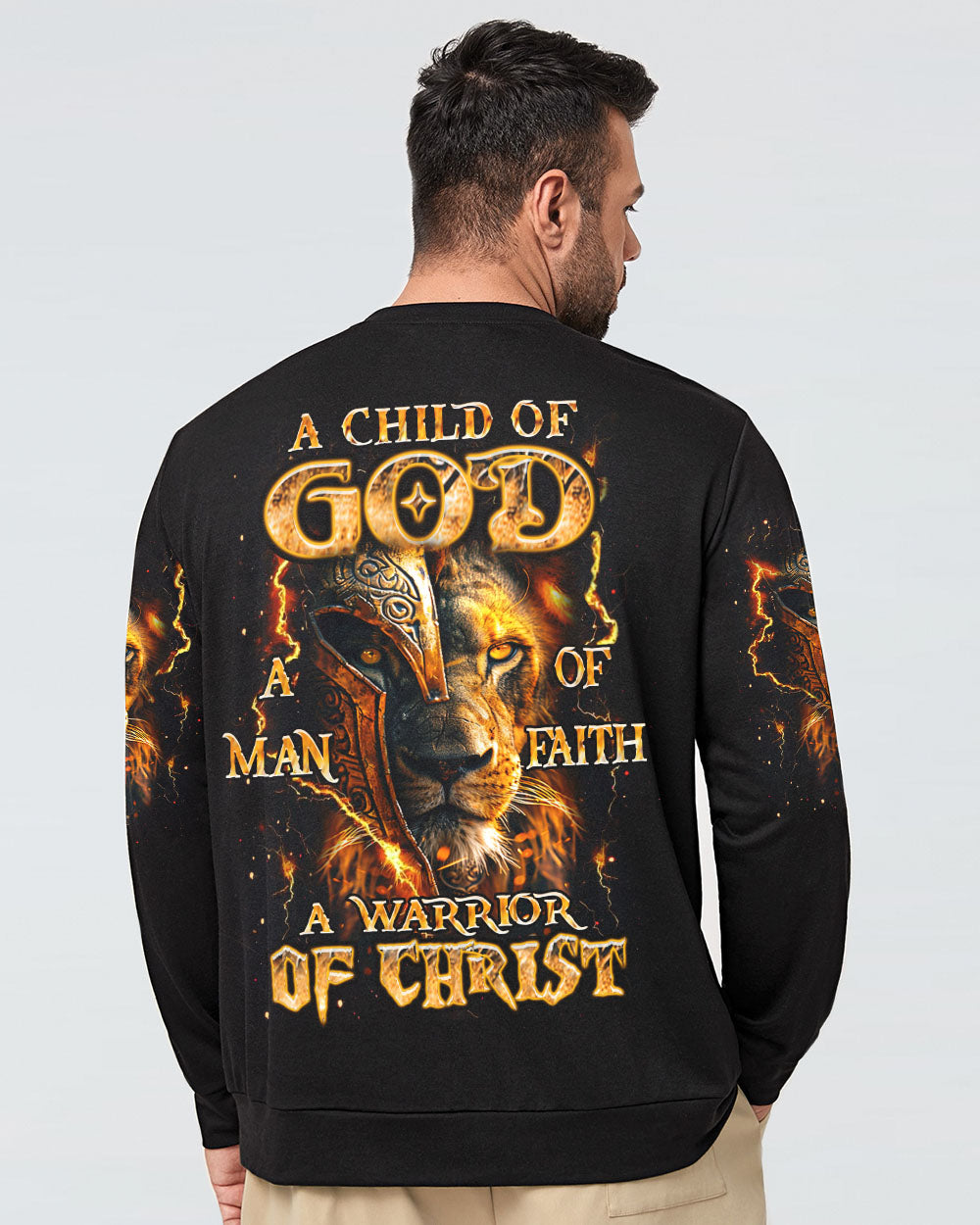 (Hot Deal) A Warrior Of Christ Lion Men's All Over Print Shirt - Yhhn0702251