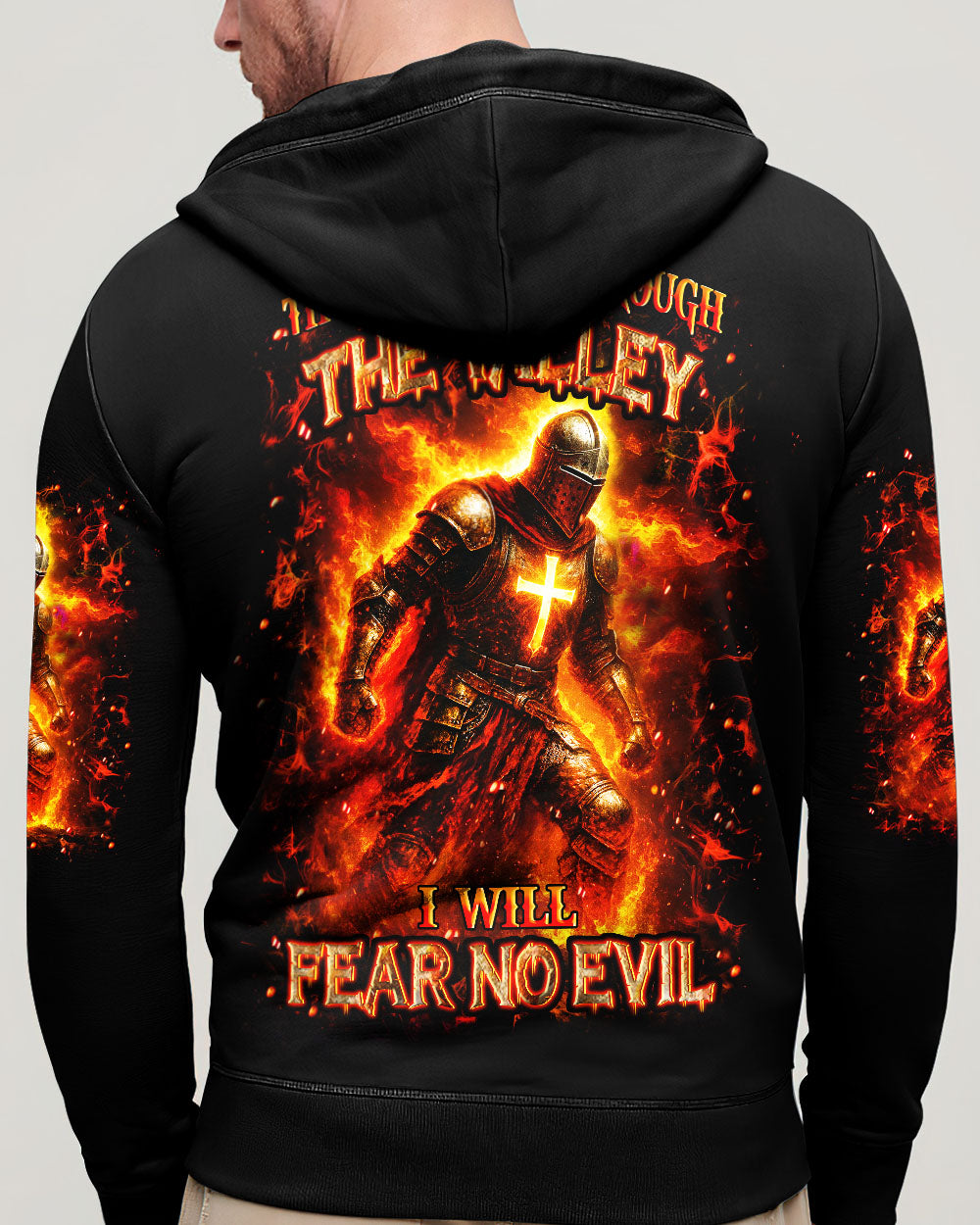 I Will Fear No Evil Men's All Over Print Shirt - Yhhn0210253