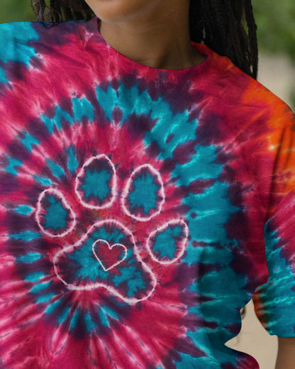PAW PRINT SWIRL ALL OVER PRINT  - TLNT3012252