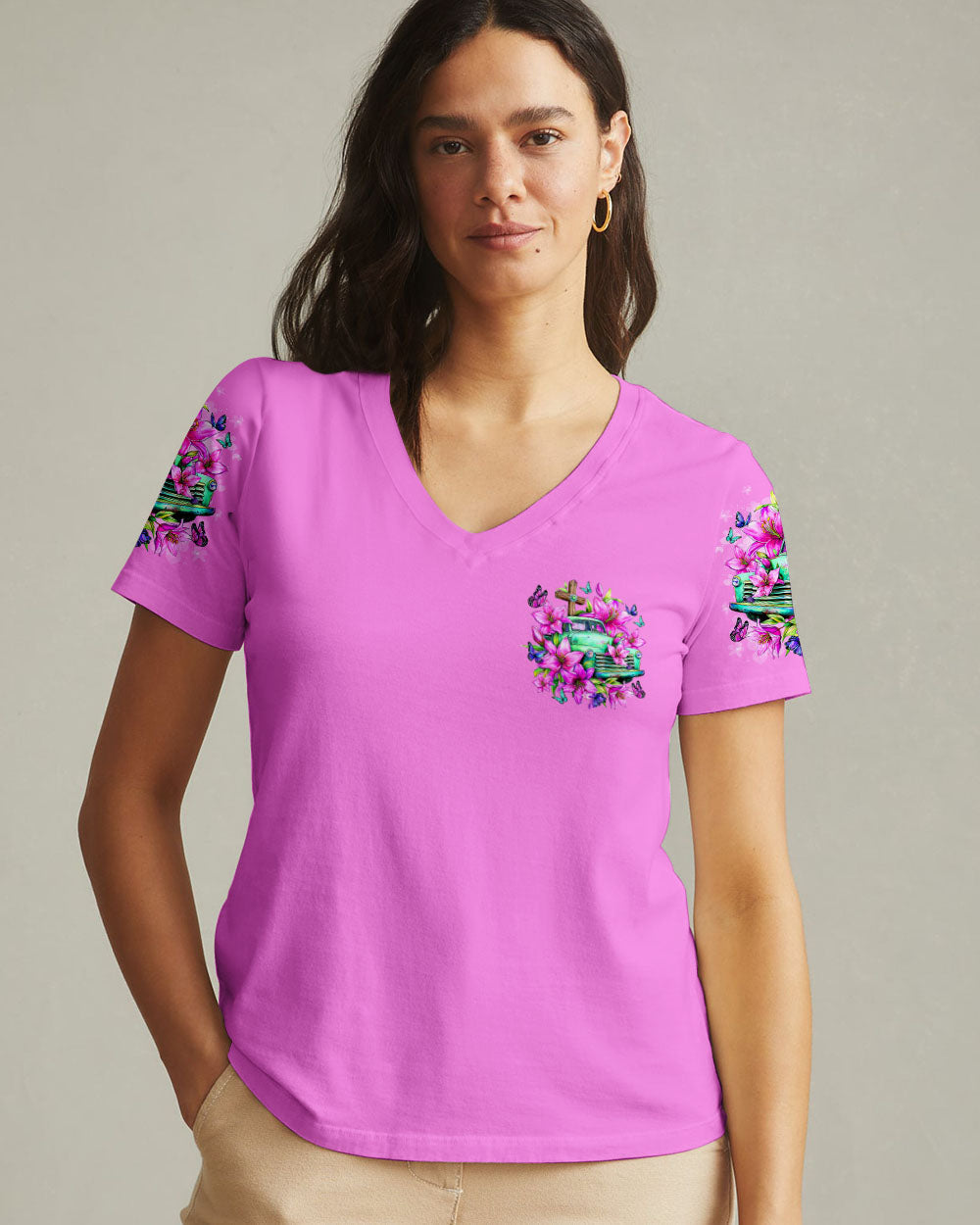 Jesus Take The Wheel Women's All Over Print Shirt - Tltr2609251